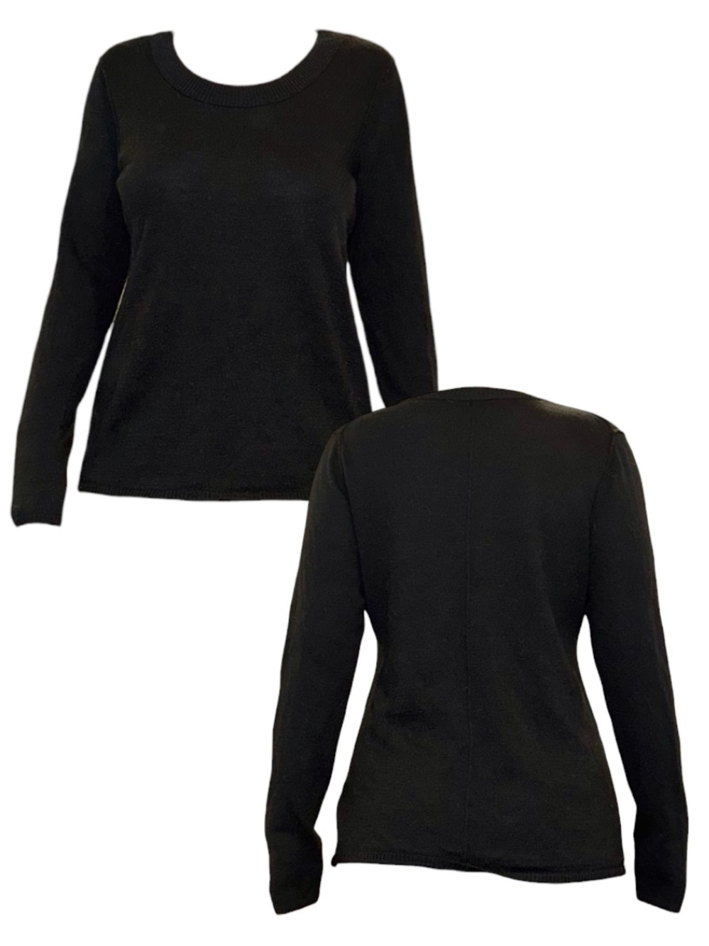 GAP Black Crew Neck Sweater
